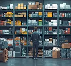 BDSZ Wholesale warehouse inventory shelves