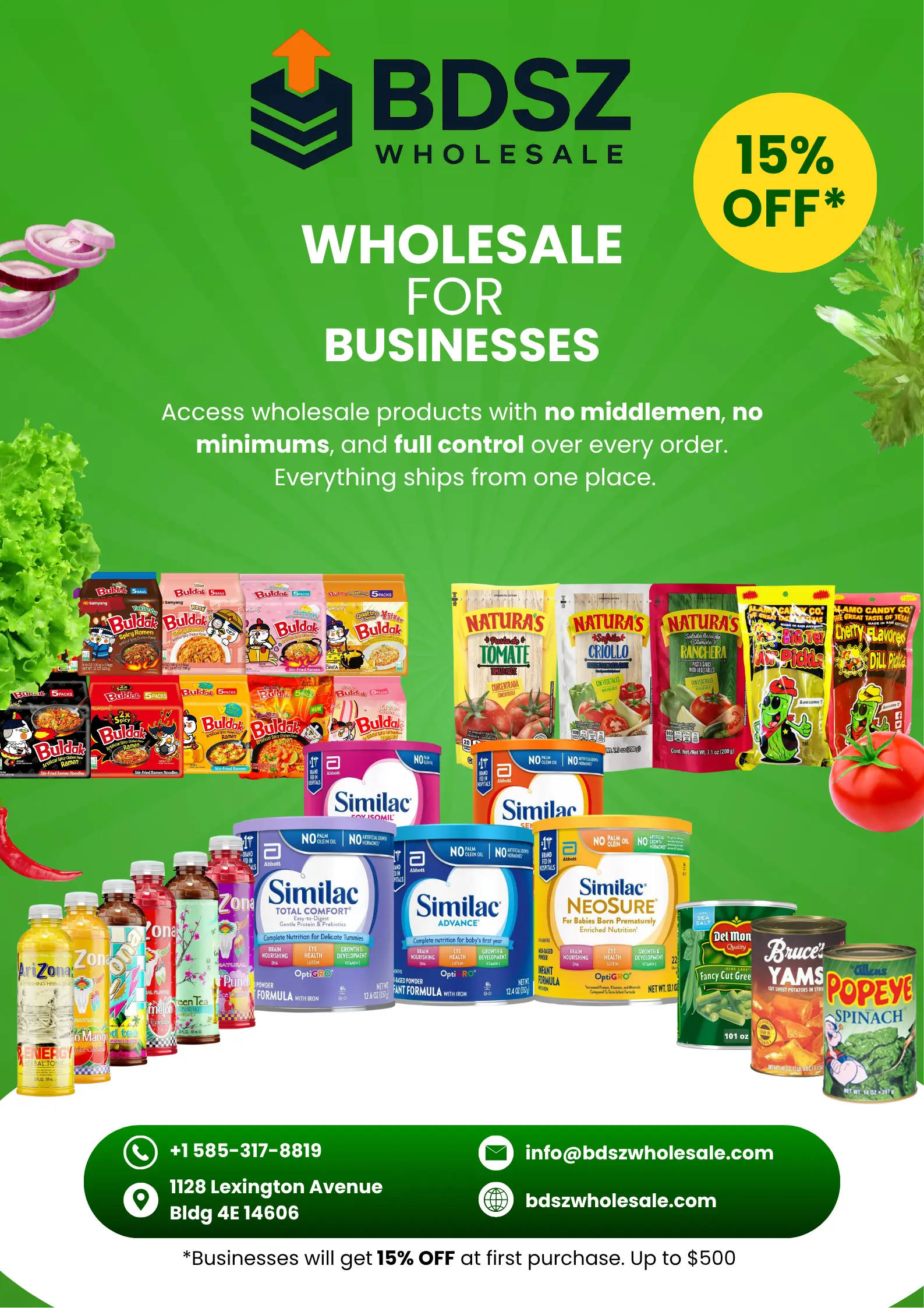 BDSZ Wholesale Flyer