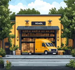 BDSZ Wholesale delivery to retail store